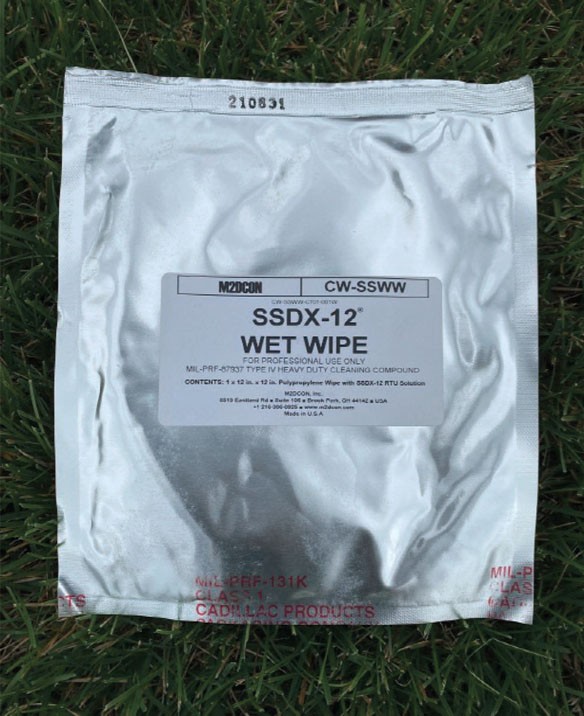 SSDX-12 Wet Wipes – Aircraft Surface Decontamination